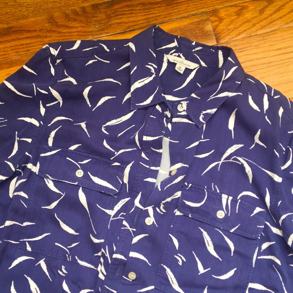 Ll Bean Lightweight Button Down - image 2